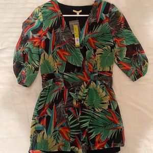 Gianni Bini Tropical Romper